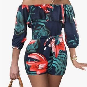 Floral romper